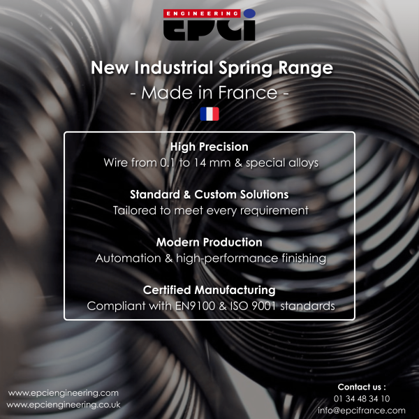 New industrial spring range